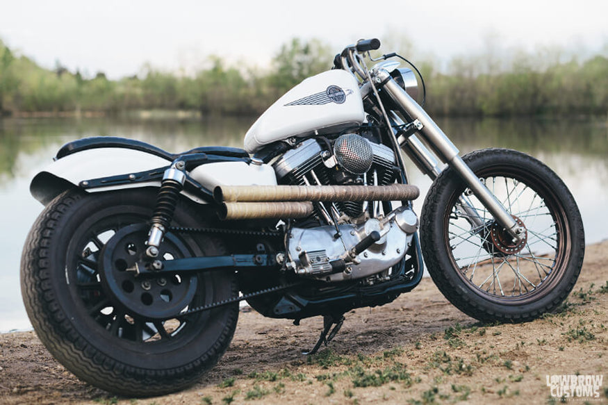 Lowbrow Customs 39mm Fork Shrouds on motorcycles-6
