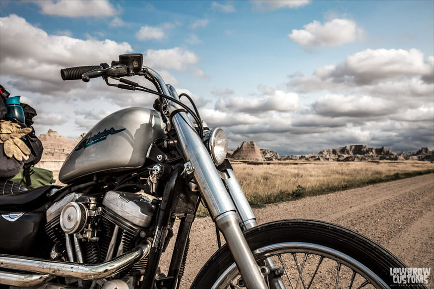 Lowbrow Customs 39mm Fork Shrouds on motorcycles-2