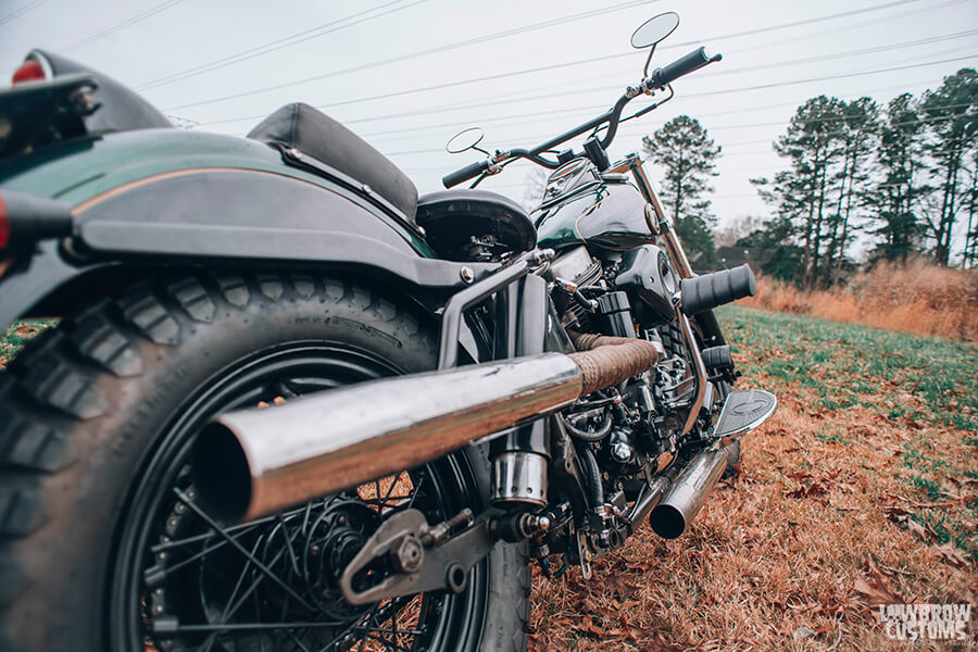 Lowbrow Customs Spotlight-Annette LaRue's 1958 Harley-Davidson FLH Duo Glide Panhead-Liam Kennedy Photos-7