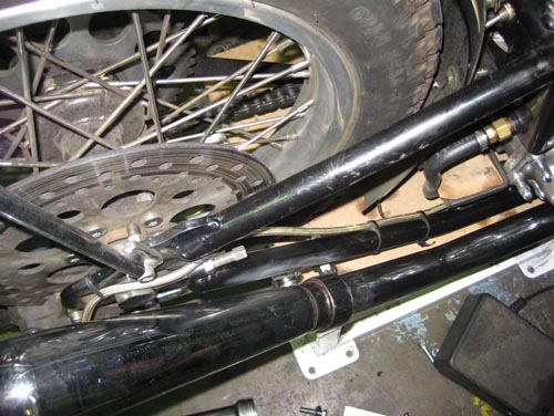 how to build motorcycle exhaust - Welding the Components