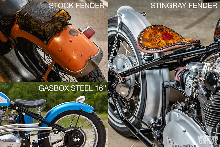 How to make a bobber rear fender?