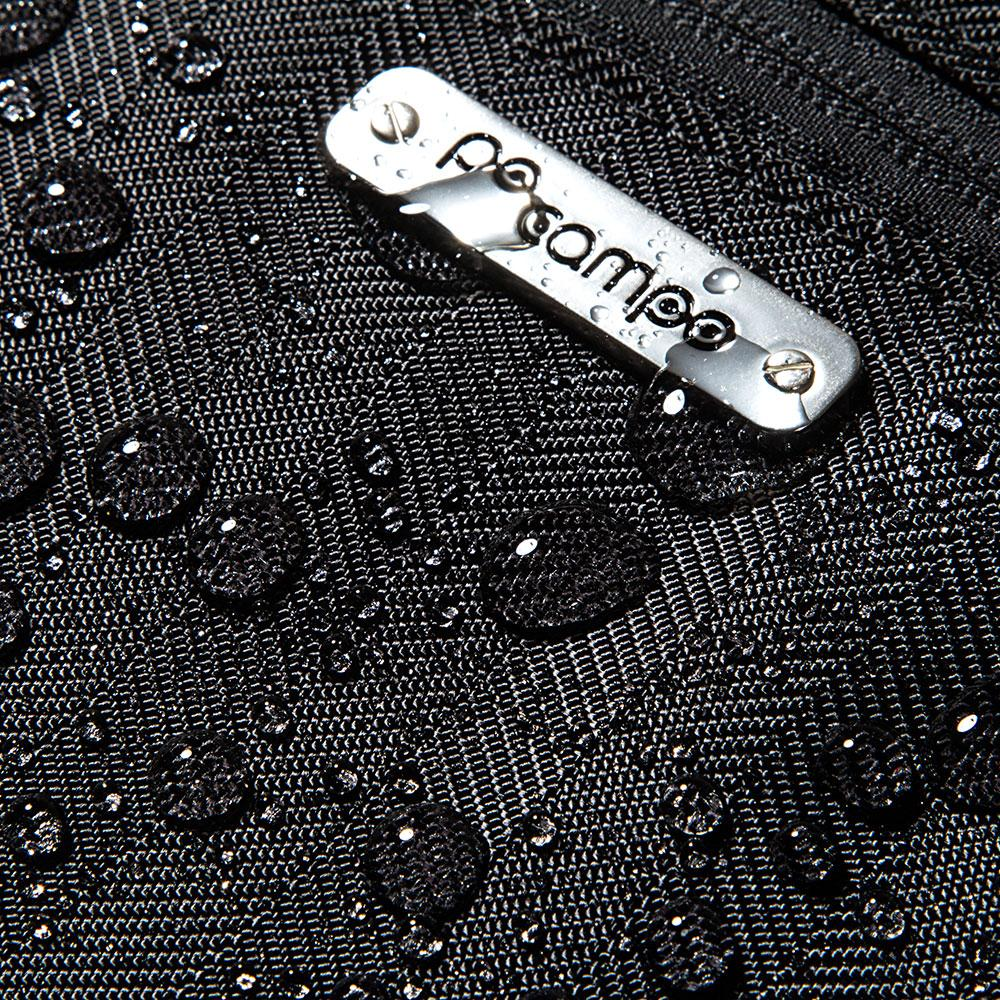 Irving Backpack Pannier - Black Herringbone by Po Campo