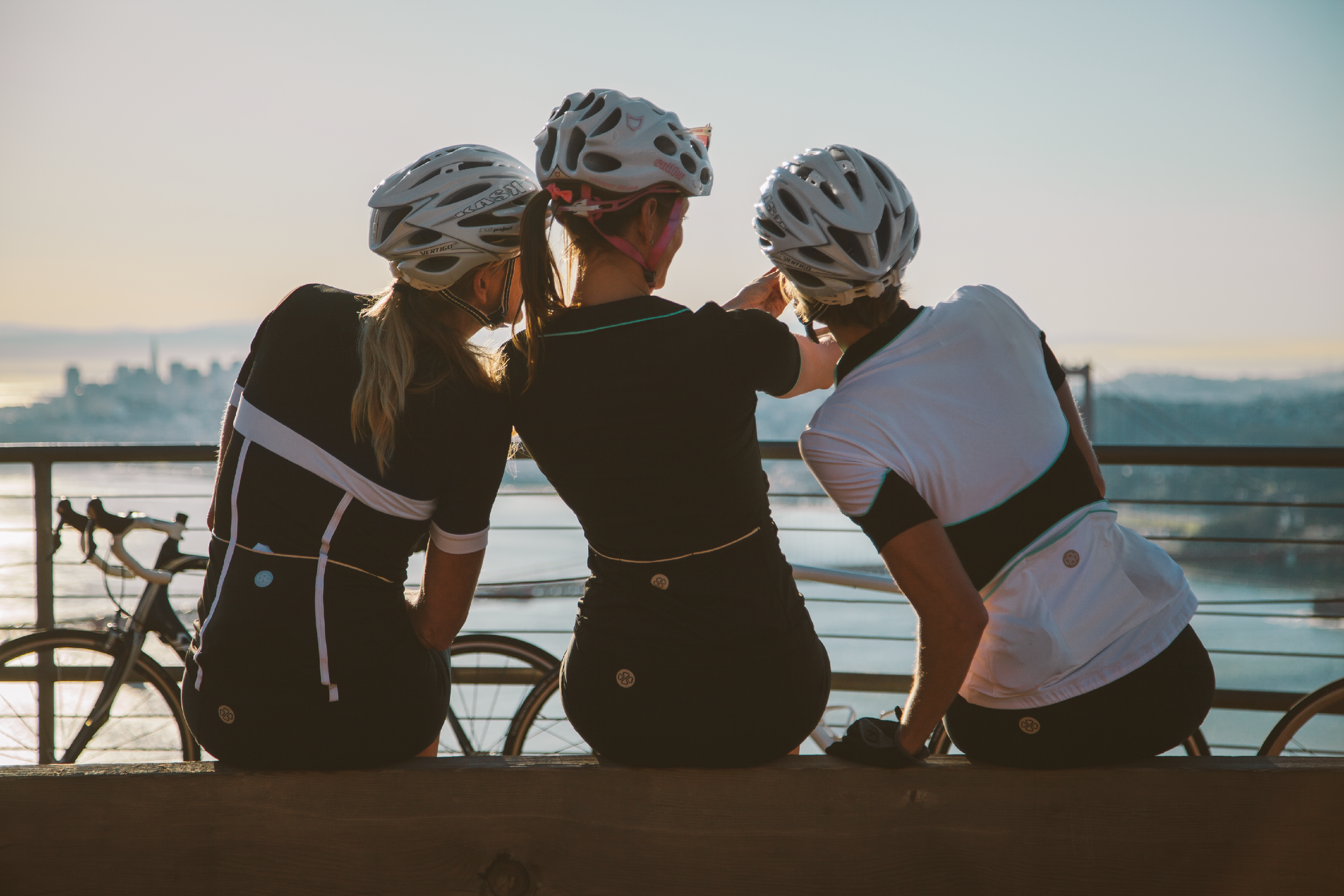 Wrapture Cycling Jersey Black/Teal by Lexi Miller