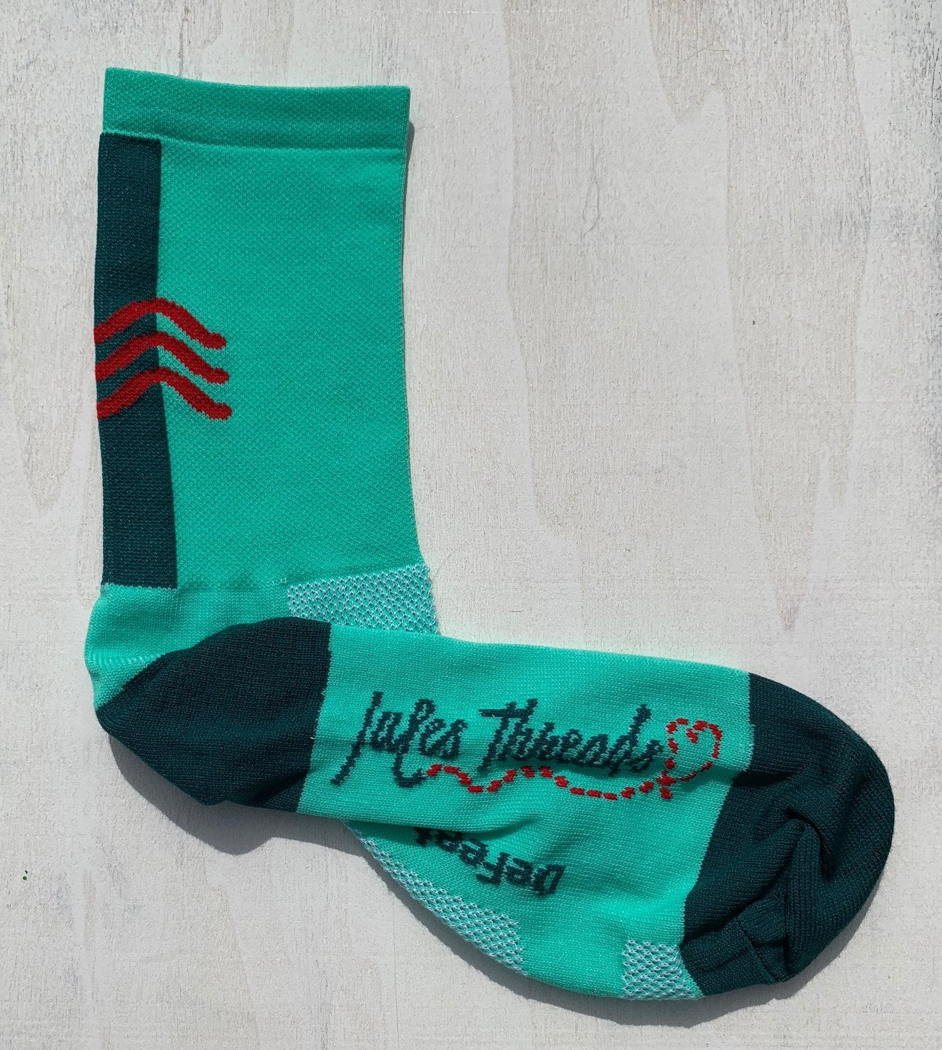 Peppermint Socks by Jules Threads