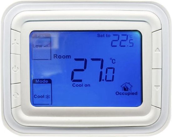 rundvlees Tips dubbel Honeywell LCD Digitale Thermostaat T6865 Series Ventilator /  Airconditioning | Electraboiler