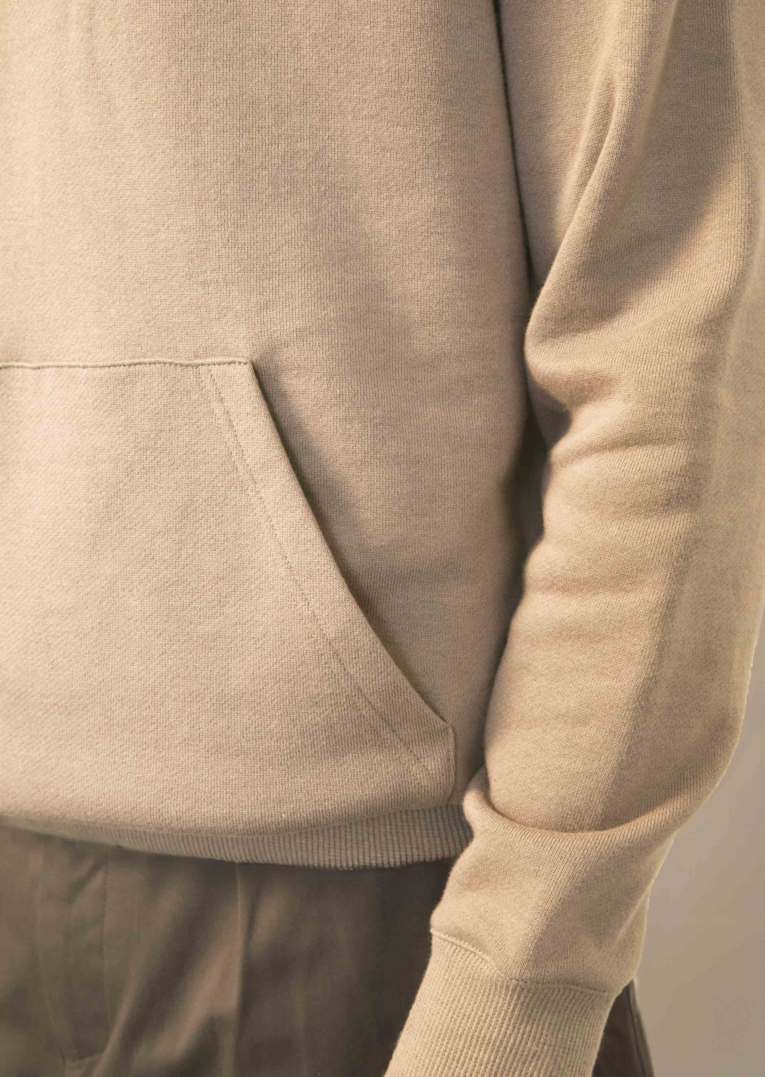 De Bonne Facture - Hoodie - Japanese cotton fleece - Putty