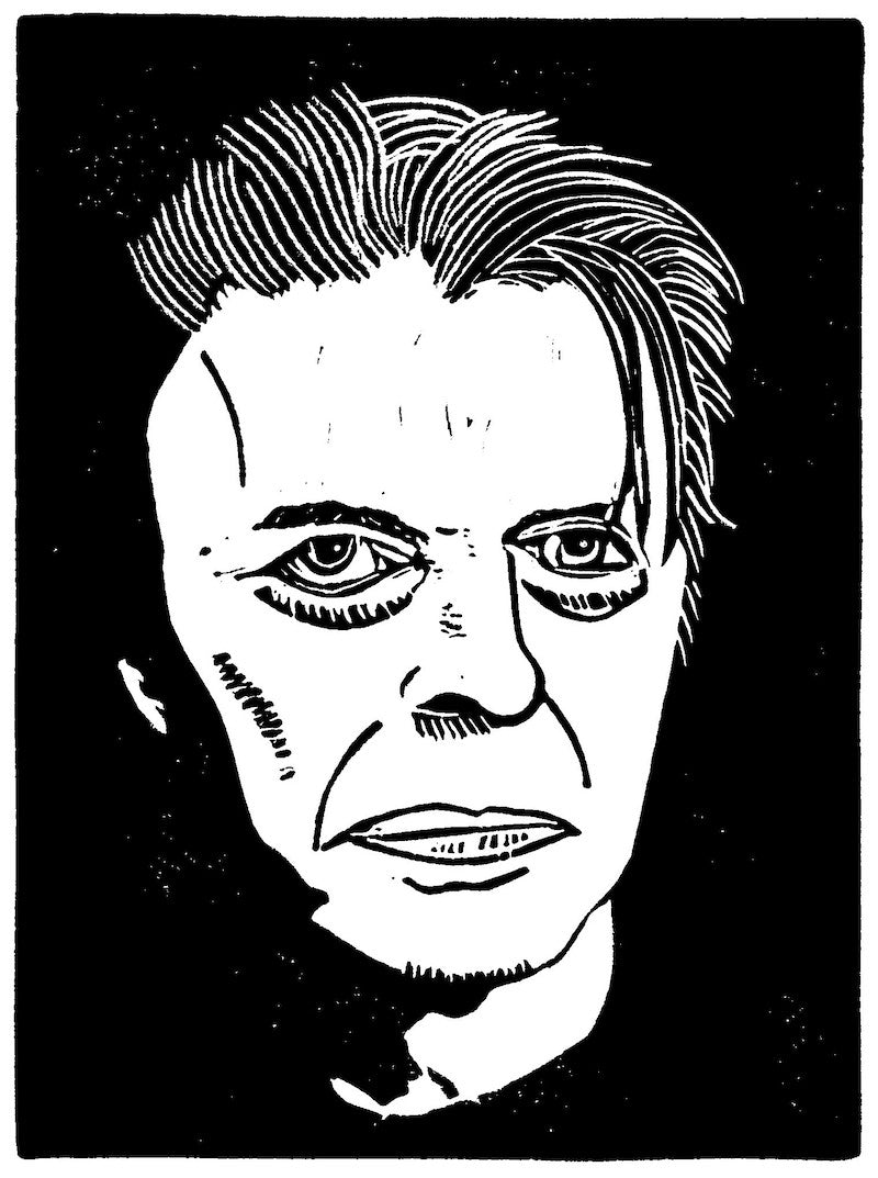 david-bowie-loren-kantor-woodcuts