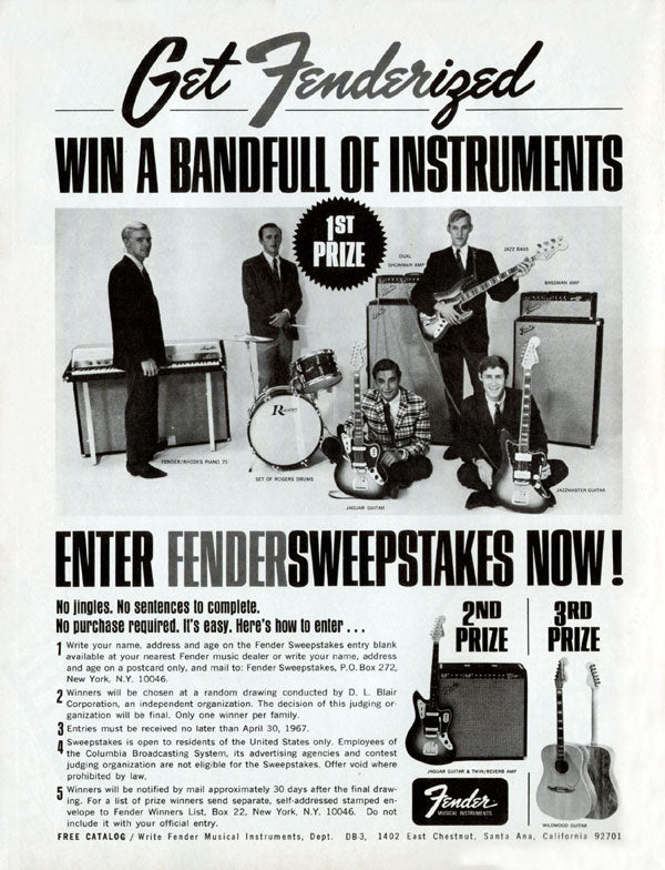 Get Fenderized with a Bandfull of Instruments