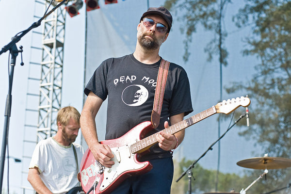 Doug Martsch of Built to Spill rocks a Fuzz Strap at the 2012 Riot Festival in Humboldt Park