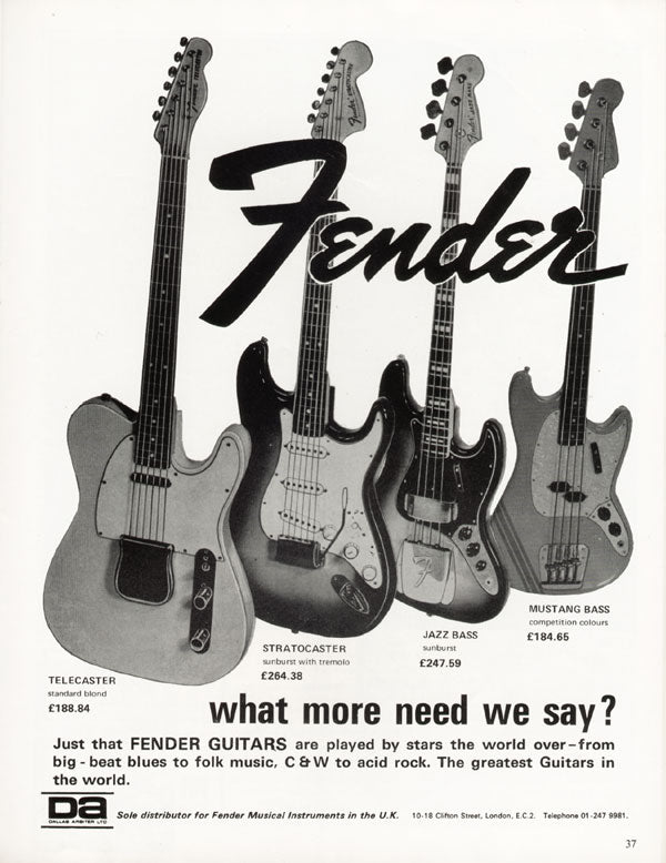 Fender Need We Say More Ad