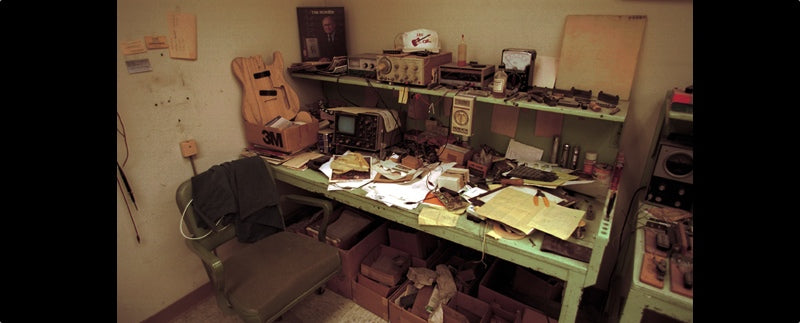 Leo Fender's workbench