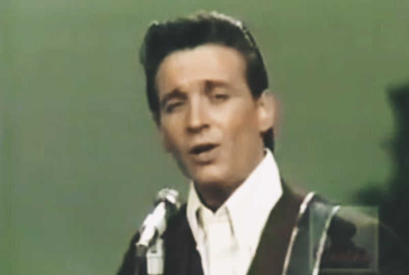 Waylon Jennings sings Sweet Mental Revenge on television in 1967