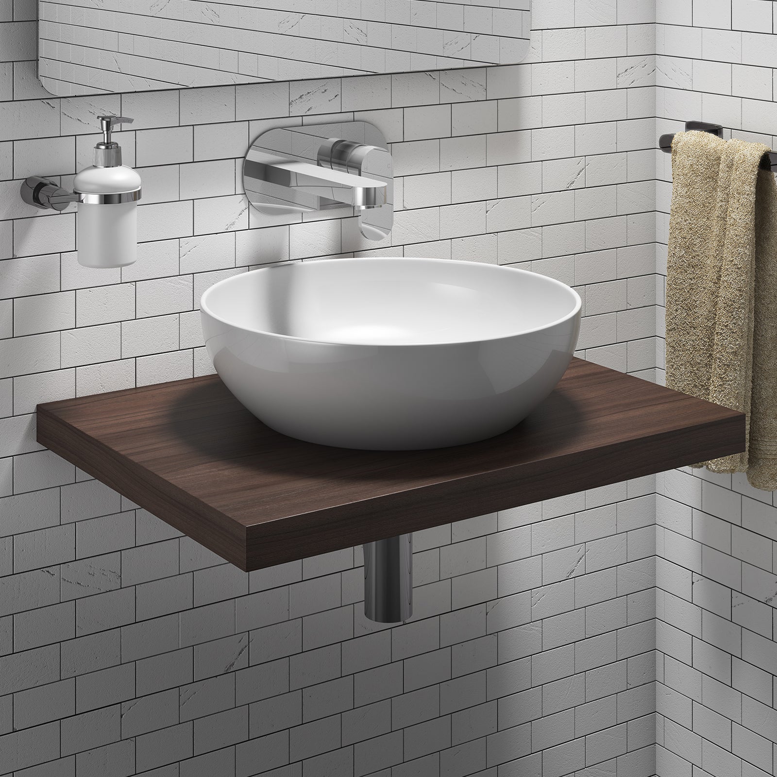 Introducing the Walnut Floating Shelf