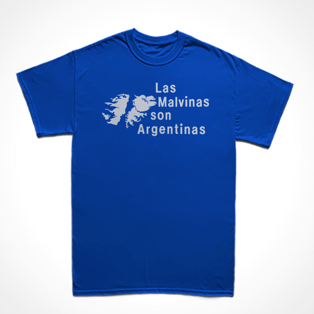 Camiseta Básica Malvinas Son Argentinas Camisa Crítica