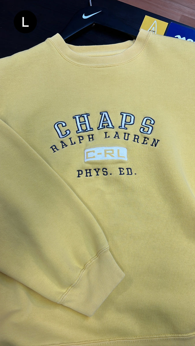 chaps ralph lauren sweatshirt vintage