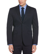 Slim Fit Water Resistant Tech Suit Jacket (Dark Sapphire) 