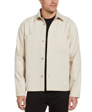 Textured Cotton Jacket (Stone Khaki) 