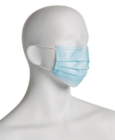 3 Ply Disposable Protective Mask White Perry Ellis