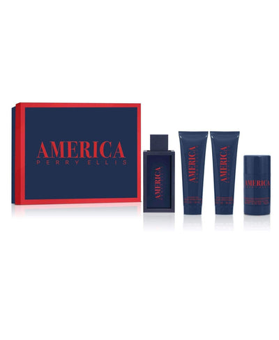 America Eau de Toilette Gift Set Assorted Perry Ellis