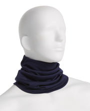 Adjustable Solid Gaiter Navy Perry Ellis