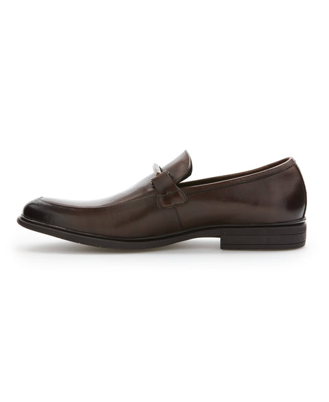 Buckled Leather Loafers