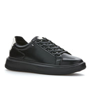 Contrast Platform Sneaker (Black) 