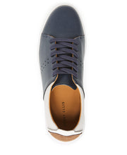 Color Block Sneaker Navy Perry Ellis