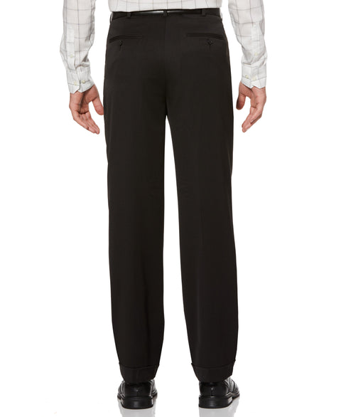 Double Pleat Classic Fit Melange Portfolio Dress Pant