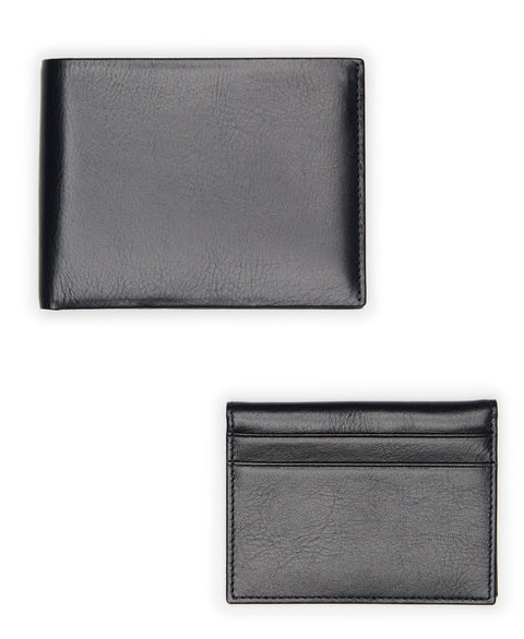 Genuine Glazed Leather Wallet