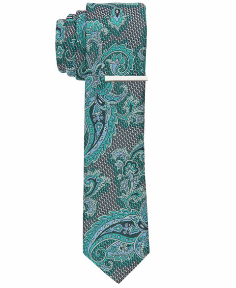 Girone Paisley Tie (Grn) 
