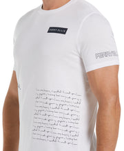 Handwritten Print Tee (Bright White) 