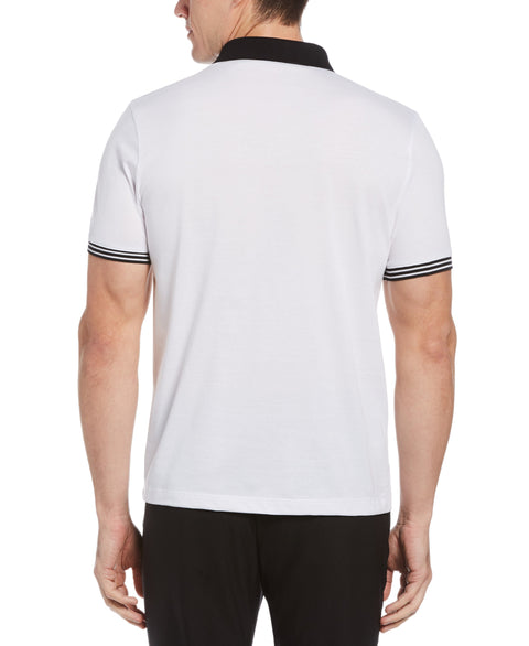 ICON Polo Bright White Perry Ellis