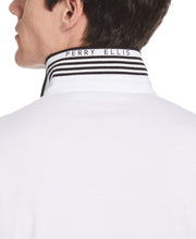 Solid 3 Button Polo (Bright White) 