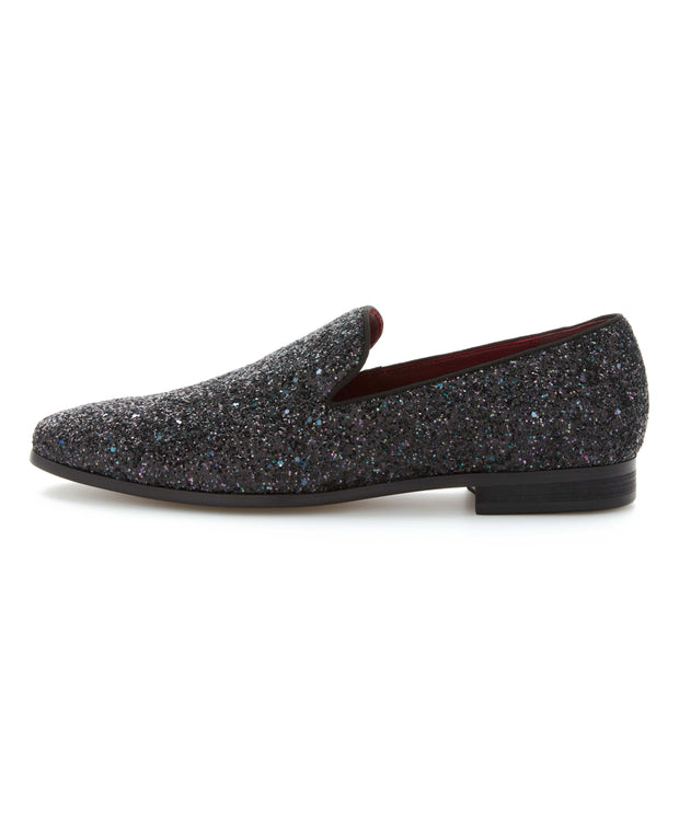 Glitter Loafer (Black) 