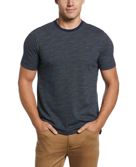 Jacquard Tee (Dark Sapphire) 