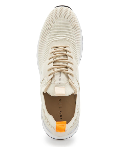 Sneaker Knit/Suede (Beige) 