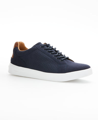 Suede Sneaker (Navy) 