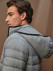 Lightweight Hooded Puffer Jacket