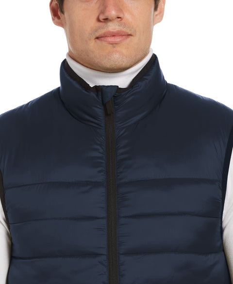 Lightweight Puffer Vest Ink Perry Ellis