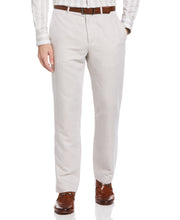 Linen Blend Solid Twill Pant (Natural Linen) 