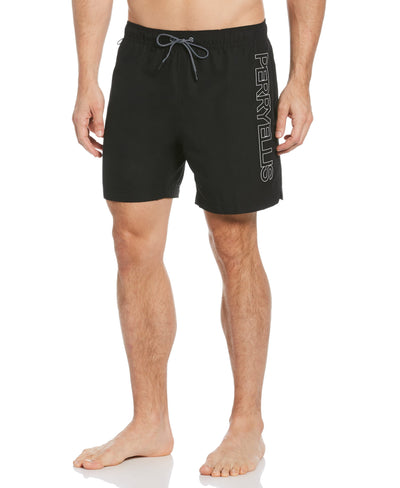 Logo Print Swim Short