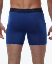 Luxe Stripe Boxer Brief Navy/Blue Perry Ellis