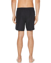 Side Stripe Logo Swim Short Navy Perry Ellis