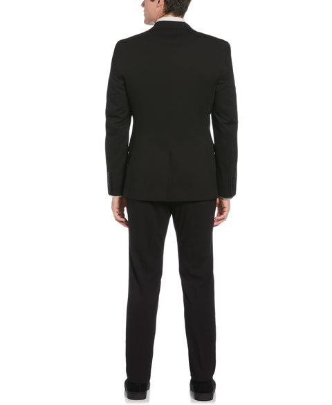 Slim Fit Black Performance Tech Suit