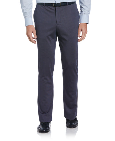 Slim Microgrid Knit Pant (Medium Navy) 