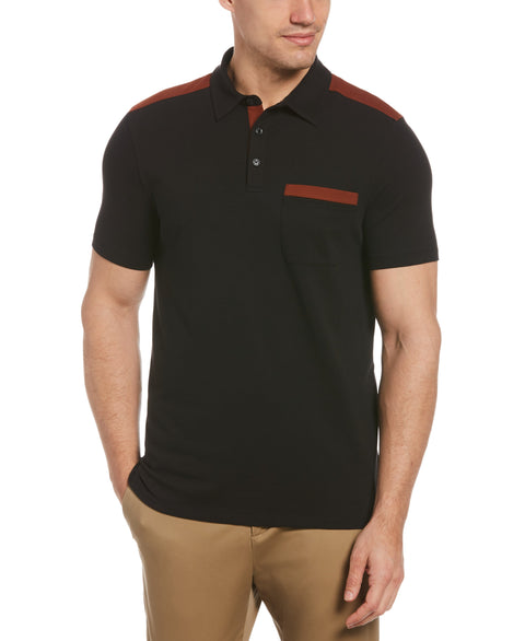 Slim Fit Pique Pocket Polo