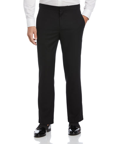 Slim Fit Stretch Tuxedo Pant (Black) 