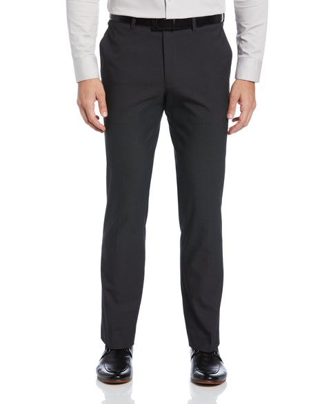 Slim Fit Stretch Washable Suit Pant (Charcoal) 