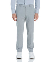 Slim Fit Tech Packable Wool Suit Pant Heather Grey Perry Ellis