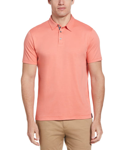 Interlock Solid Polo (Crabapple) 